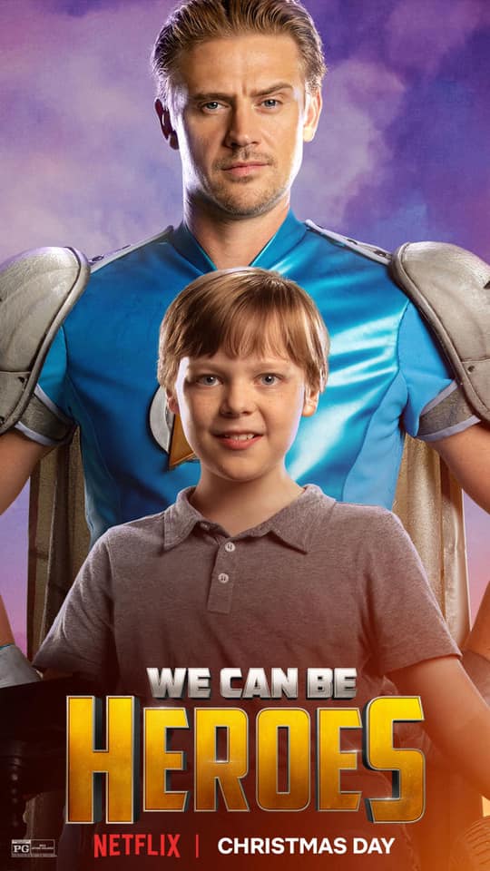 Andy Walken in the Netflix series, We Can Be Heroes